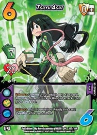 Tsuyu Asui - UniVersus: My Hero Academia - UniVersus card