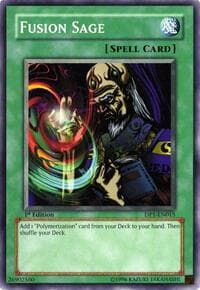 Fusion Sage - Duelist Pack 1: Jaden Yuki - YuGiOh card