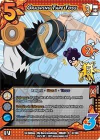 Grasping Tape Toss - UniVersus: My Hero Academia - UniVersus card