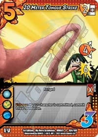 20 Meter Tongue Strike - UniVersus: My Hero Academia - UniVersus card