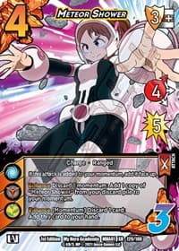 Meteor Shower (XR) - UniVersus: My Hero Academia - UniVersus card