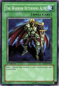 The Warrior Returning Alive - Duelist Pack 1: Jaden Yuki - YuGiOh card