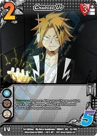 Charged Up - UniVersus: My Hero Academia - UniVersus card