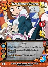 Zero Gravity Capture - UniVersus: My Hero Academia - UniVersus card