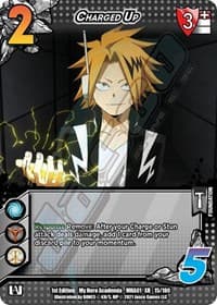 Charged Up (XR) - UniVersus: My Hero Academia - UniVersus card