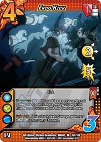 Frog Kick (XR) - UniVersus: My Hero Academia - UniVersus card