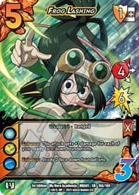 Frog Lashing (XR) - UniVersus: My Hero Academia - UniVersus card