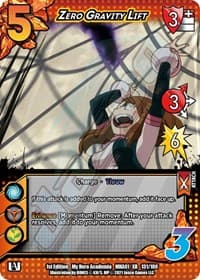 Zero Gravity Lift (XR) - UniVersus: My Hero Academia - UniVersus card