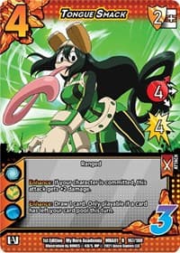 Tongue Smack - UniVersus: My Hero Academia - UniVersus card
