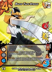 Rapid Tape Strike (XR) - UniVersus: My Hero Academia - UniVersus card