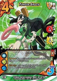 Tongue Smack (XR) - UniVersus: My Hero Academia - UniVersus card