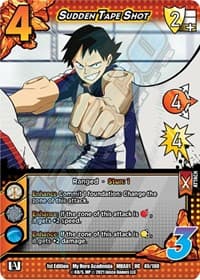 Sudden Tape Shot - UniVersus: My Hero Academia - UniVersus card