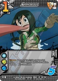 Amphibious (XR) - UniVersus: My Hero Academia - UniVersus card