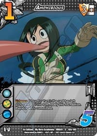 Amphibious - UniVersus: My Hero Academia - UniVersus card