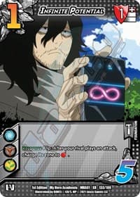 Infinite Potential (XR) - UniVersus: My Hero Academia - UniVersus card