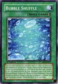 Bubble Shuffle - Duelist Pack 1: Jaden Yuki - YuGiOh card