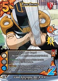 Tape Swing (XR) - UniVersus: My Hero Academia - UniVersus card