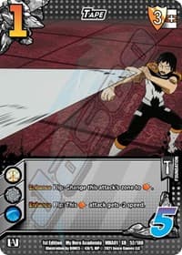 Tape (XR) - UniVersus: My Hero Academia - UniVersus card