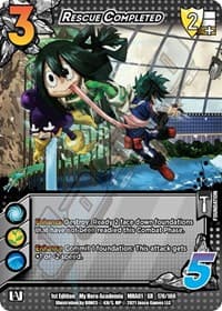 Rescue Completed (XR) - UniVersus: My Hero Academia - UniVersus card