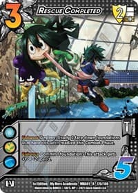 Rescue Completed - UniVersus: My Hero Academia - UniVersus card