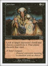 Coercion - Classic Sixth Edition - Magic: The Gathering card