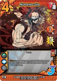 Hardened Jab - UniVersus: My Hero Academia - UniVersus card