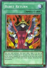 Burst Return - Duelist Pack 1: Jaden Yuki - YuGiOh card
