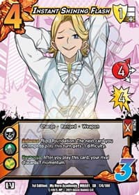 Instant Shining Flash (XR) - UniVersus: My Hero Academia - UniVersus card