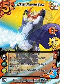 Navel Laser Beam (XR) - UniVersus: My Hero Academia - UniVersus card