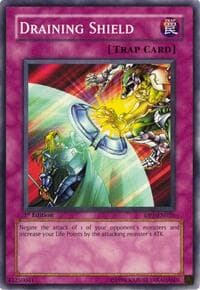 Draining Shield - Duelist Pack 1: Jaden Yuki - YuGiOh card