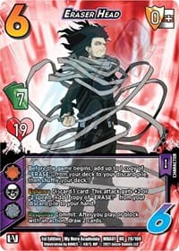 Eraser Head - UniVersus: My Hero Academia - UniVersus card