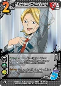 Someone With Style (XR) - UniVersus: My Hero Academia - UniVersus card
