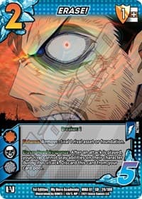 ERASE! (XR) - UniVersus: My Hero Academia - UniVersus card