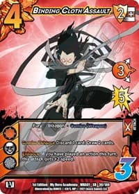 Binding Cloth Assault (XR) - UniVersus: My Hero Academia - UniVersus card