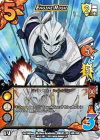 Engine Rush (XR) - UniVersus: My Hero Academia - UniVersus card