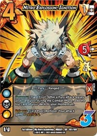 Nitro Explosion: Ignition - UniVersus: My Hero Academia - UniVersus card