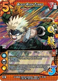 Blast Rush Turbo - UniVersus: My Hero Academia - UniVersus card