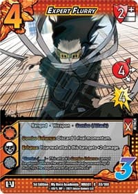 Expert Flurry - UniVersus: My Hero Academia - UniVersus card