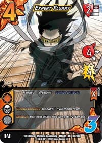 Expert Flurry (XR) - UniVersus: My Hero Academia - UniVersus card