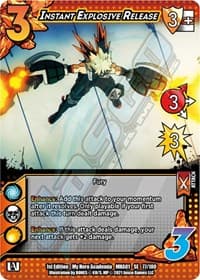 Instant Explosive Release - UniVersus: My Hero Academia - UniVersus card