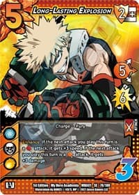Long-Lasting Explosion - UniVersus: My Hero Academia - UniVersus card
