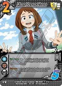 First Day of Class - UniVersus: My Hero Academia DLC - UniVersus card