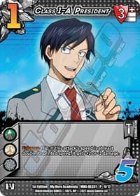 Class 1-A President - UniVersus: My Hero Academia DLC - UniVersus card