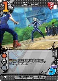 Mediator - UniVersus: My Hero Academia - UniVersus card