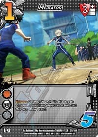Mediator (XR) - UniVersus: My Hero Academia - UniVersus card