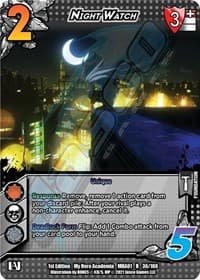 Night Watch - UniVersus: My Hero Academia - UniVersus card