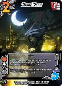 Night Watch (XR) - UniVersus: My Hero Academia - UniVersus card