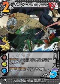 First Villain Encounter - UniVersus: My Hero Academia DLC - UniVersus card
