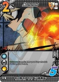 Agitation - UniVersus: My Hero Academia - UniVersus card