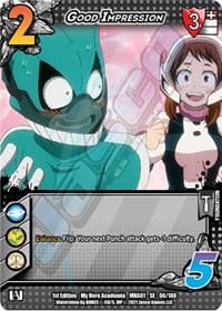 Good Impression - UniVersus: My Hero Academia - UniVersus card
